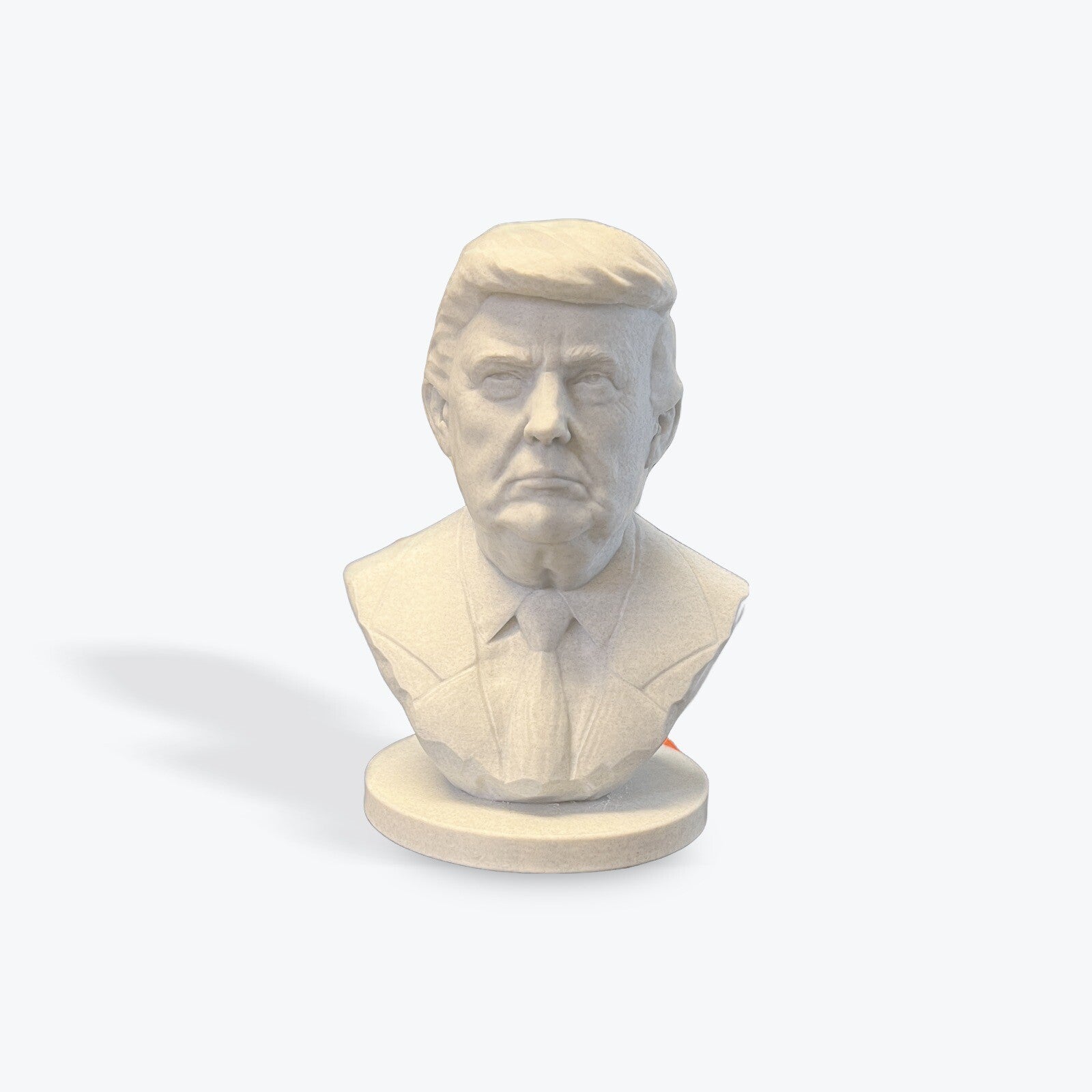 Gigantic 343mm President Donald J. Trump Bust – Marble Finish 3D Print